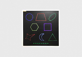 Панель "Цветные фигуры 8"